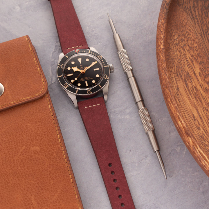 PUEBLO  | TOP STITCH BURGUNDY