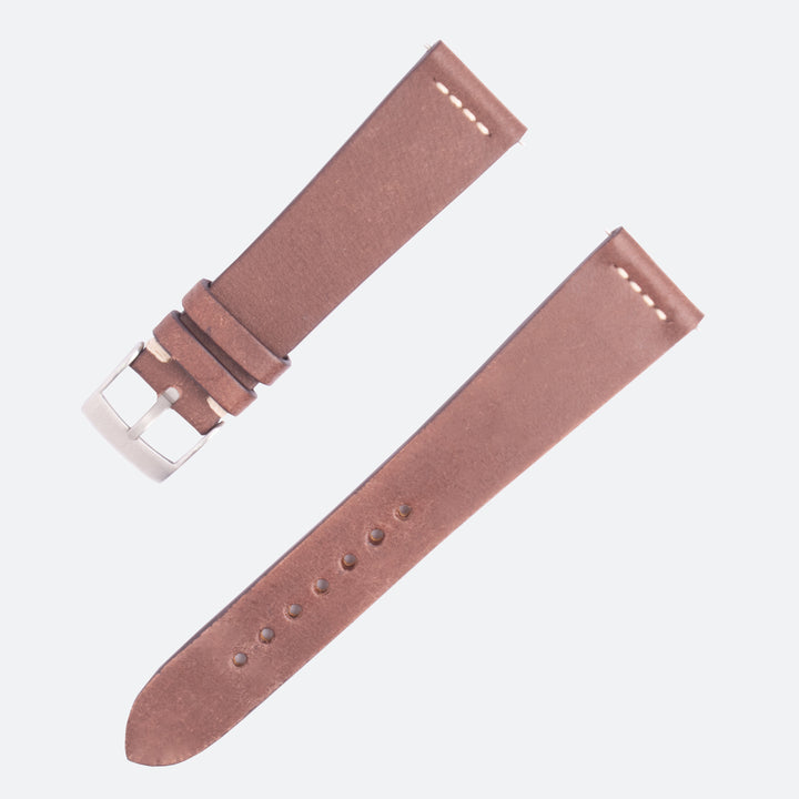 PUEBLO | TOP STITCH TOBACCO BROWN