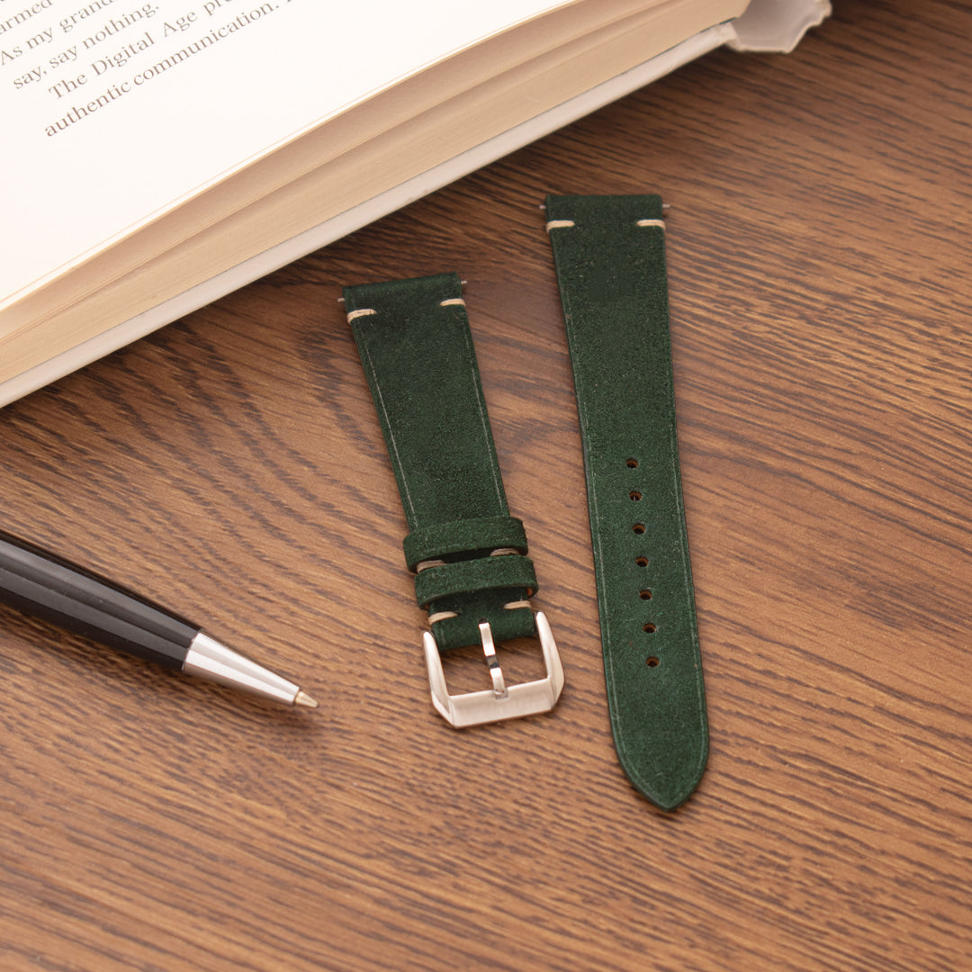 SUEDE | FORREST GREEN | OPTO WATCH CO.