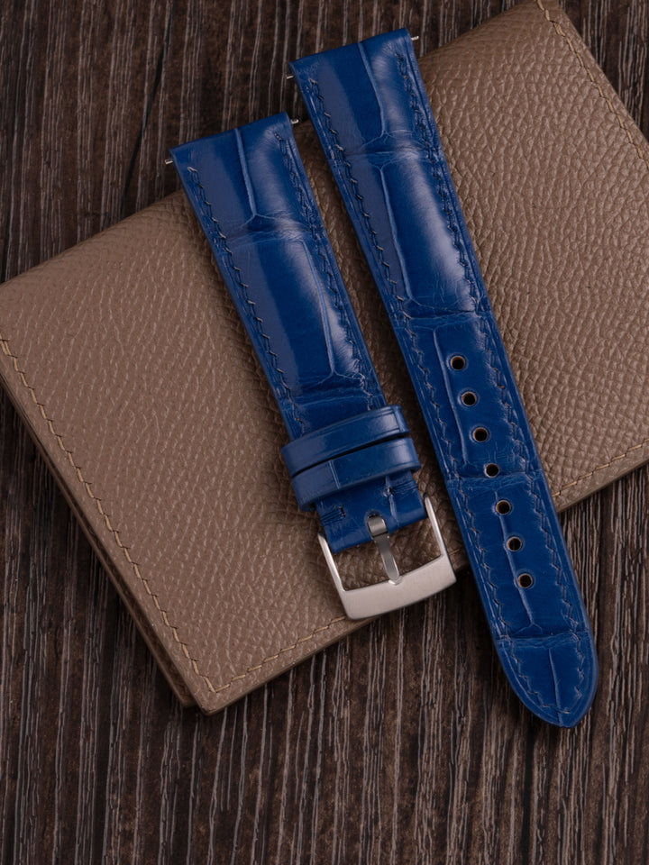 ALLIGATOR | GLOSSY BLUE