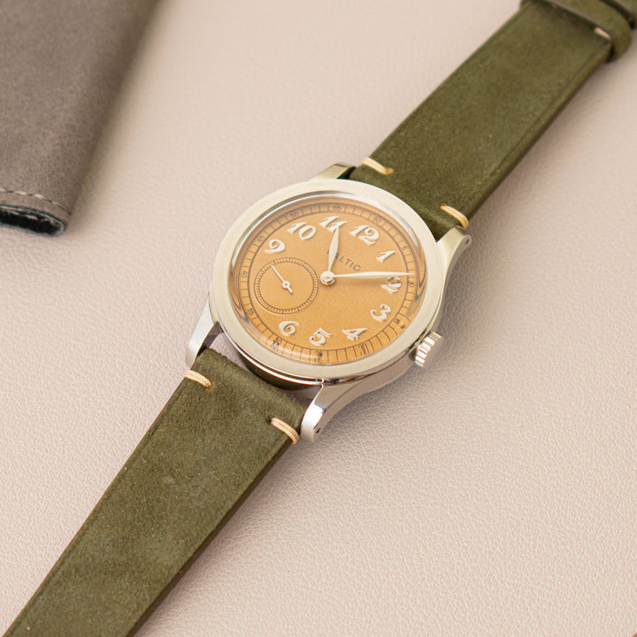 SUEDE | OLIVE GREEN | OPTO WATCH CO.