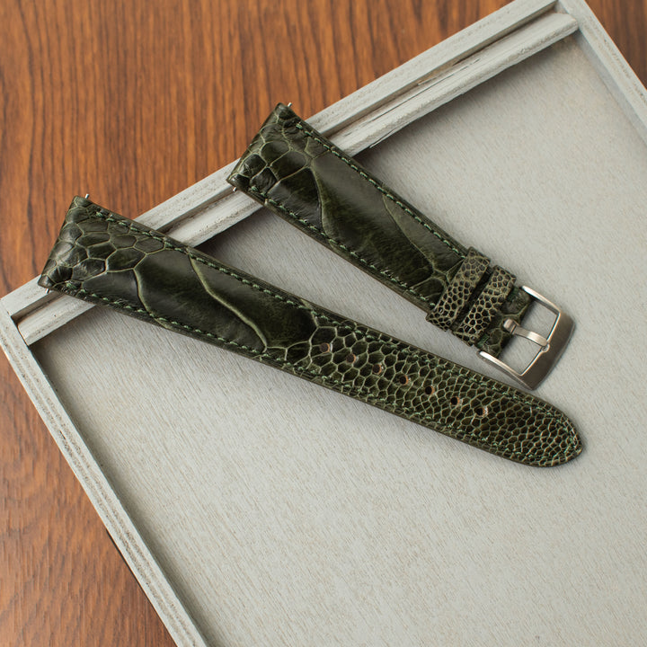 OSTRICH LEG | OLIVE GREEN