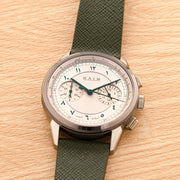 SAFFIANO STITCHLESS | DARK GREEN