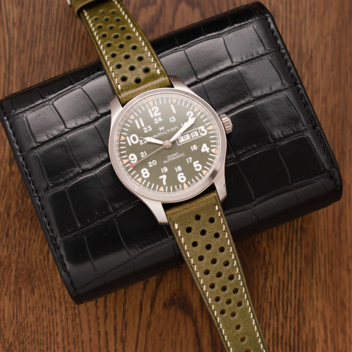 RALLY | BUTTERO | OLIVE GREEN | OPTO WATCH CO.