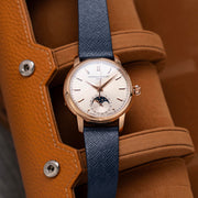 SAFFIANO STITCHLESS | NAVY BLUE