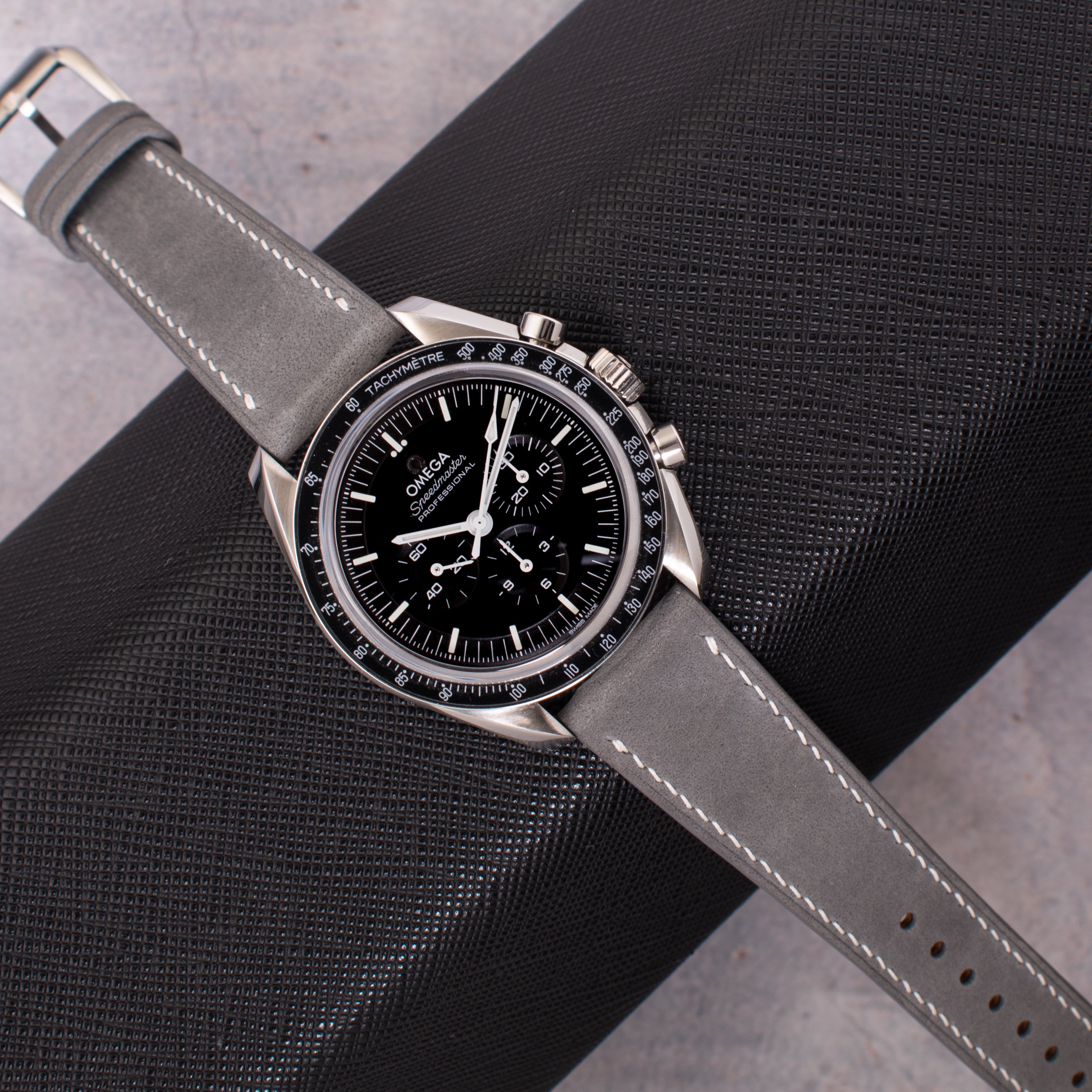 NUBUCK | DARK GREY – OPTO WATCH CO.