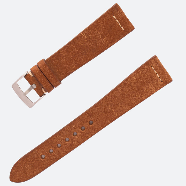PUEBLO  | TOP STITCH BROWN