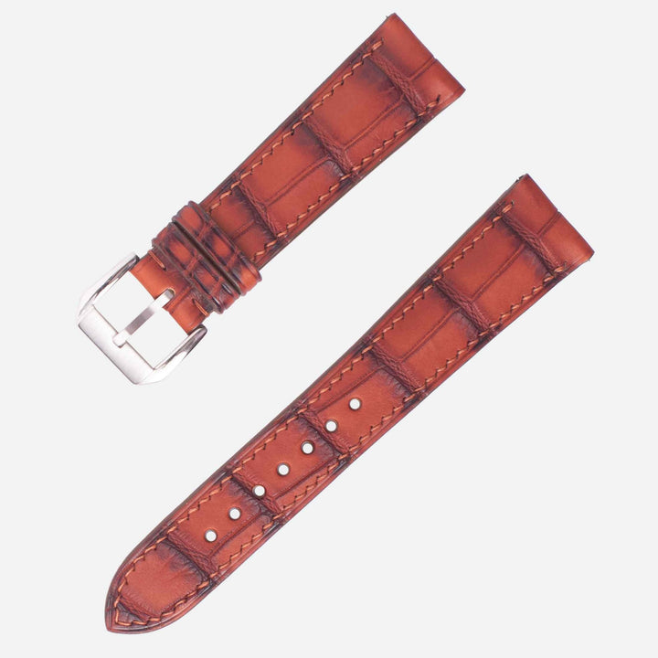 ALLIGATOR | BROWN TWO TONE