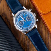 SHELL CORDOVAN SLIM | NAVY BLUE