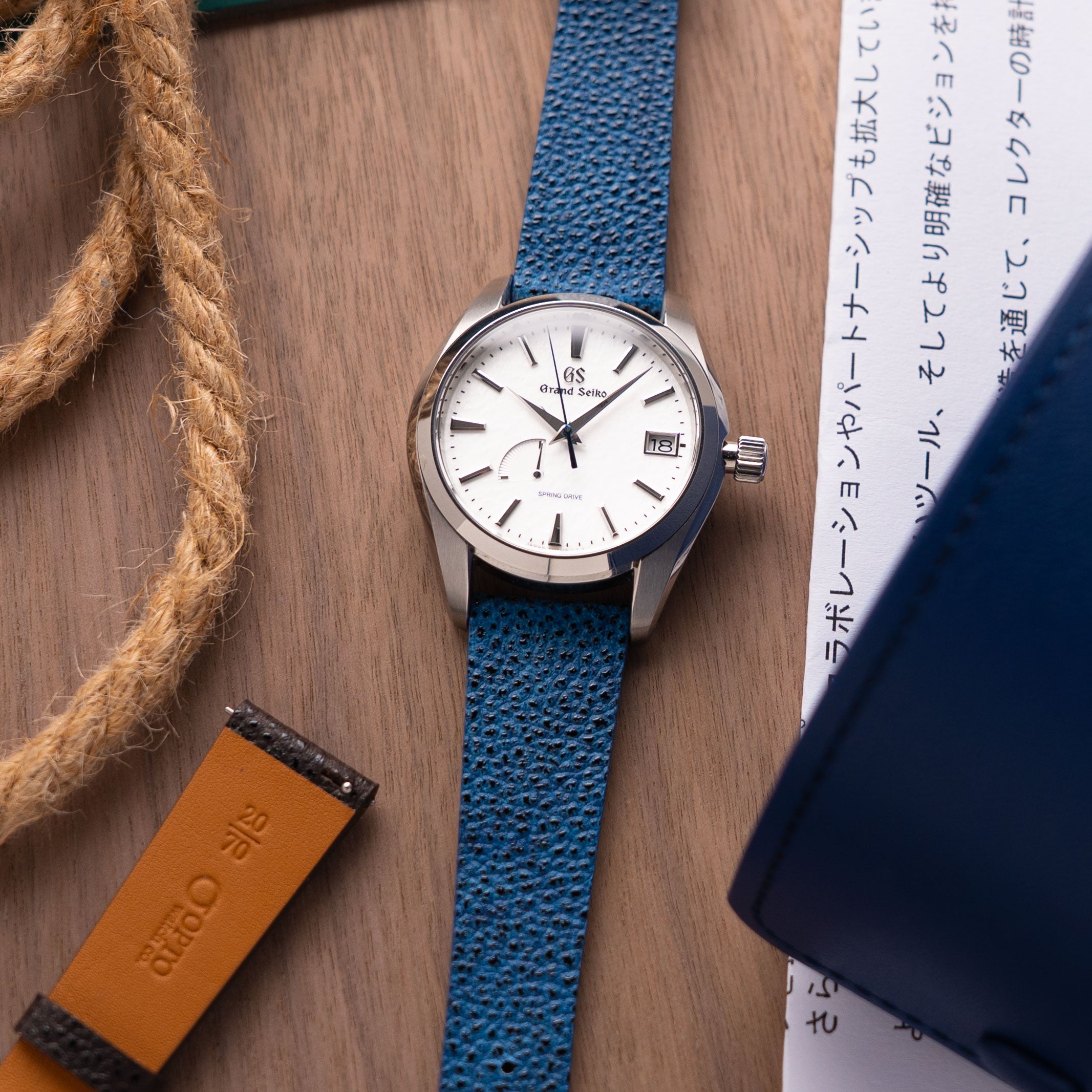 KUROZAN LEATHER | NAVY