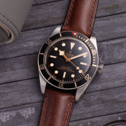 WAXED UP SLIM | DARK BROWN | OPTO WATCH CO