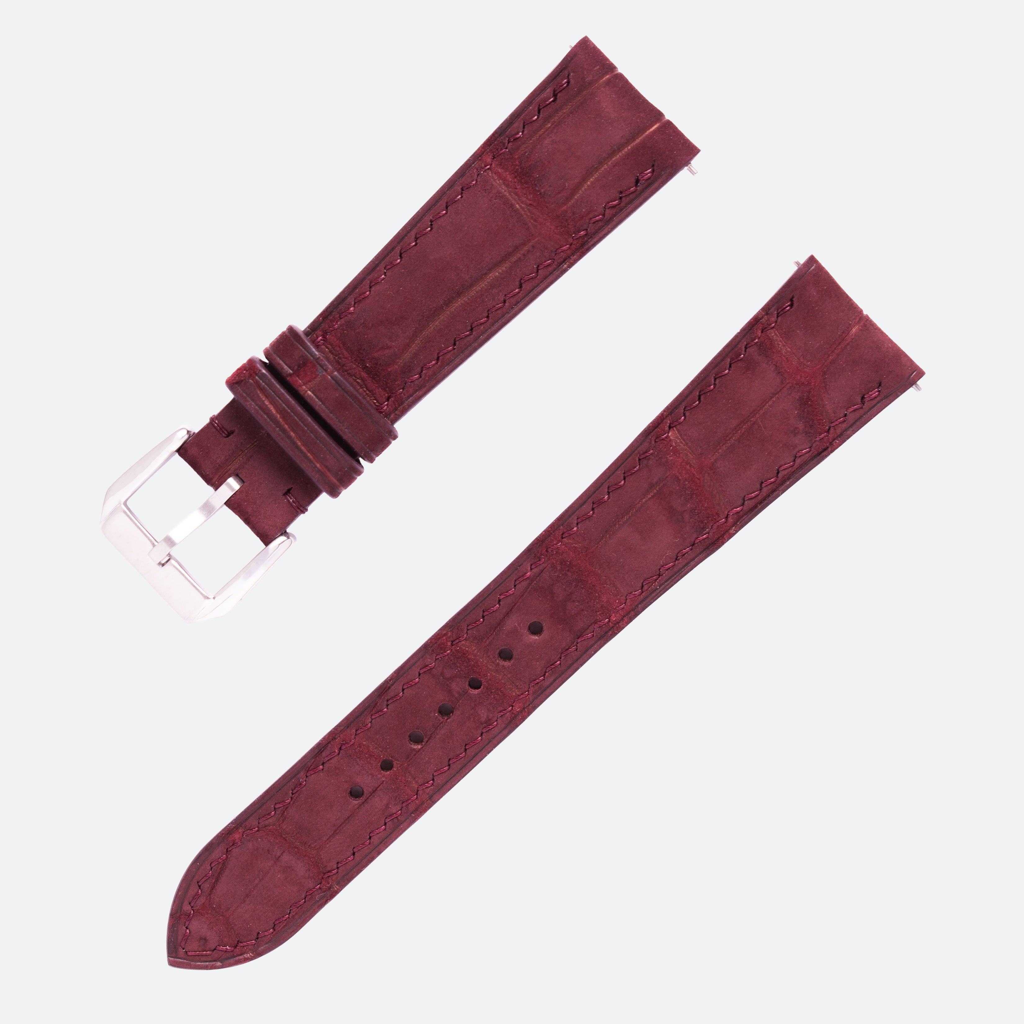 ALLIGATOR | NUBUCK BURGUNDY