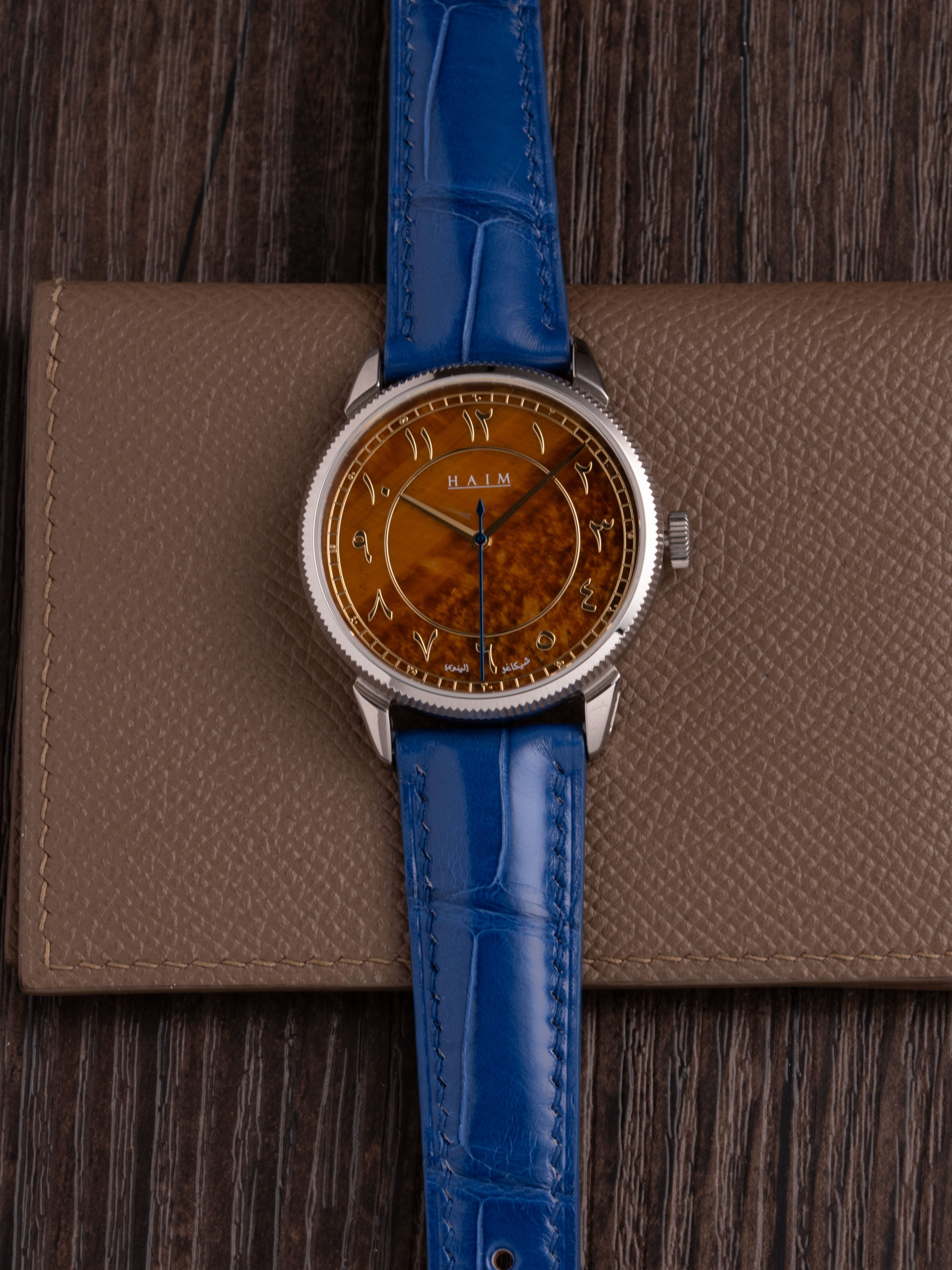 ALLIGATOR | GLOSSY BLUE