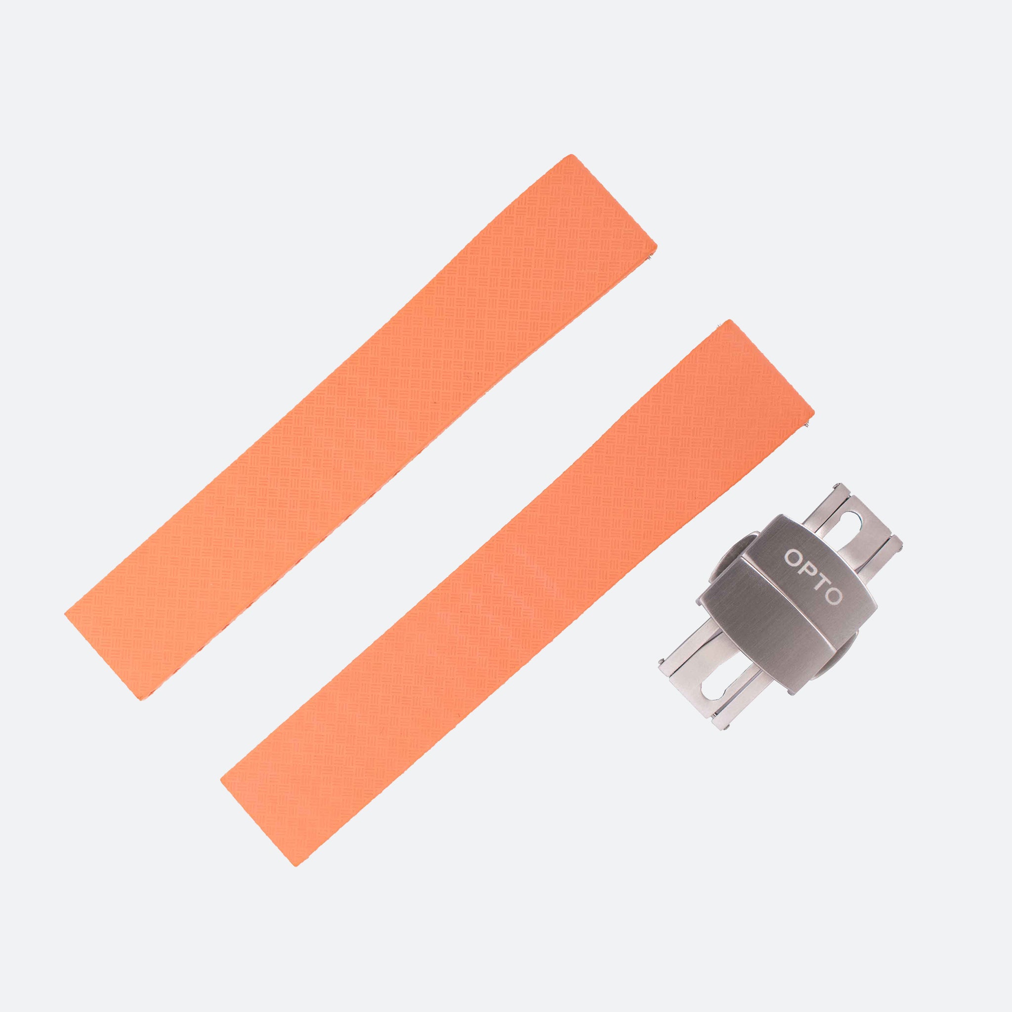 OWC CUSTOMIZABLE SIZE FKM STRAP | ORANGE