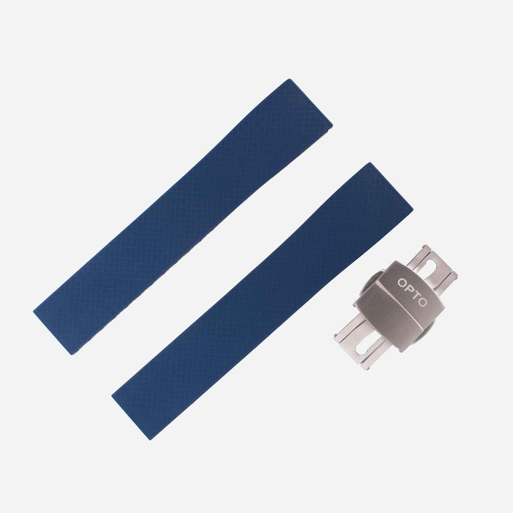 OWC CUSTOMIZABLE SIZE FKM STRAP | NAVY BLUE