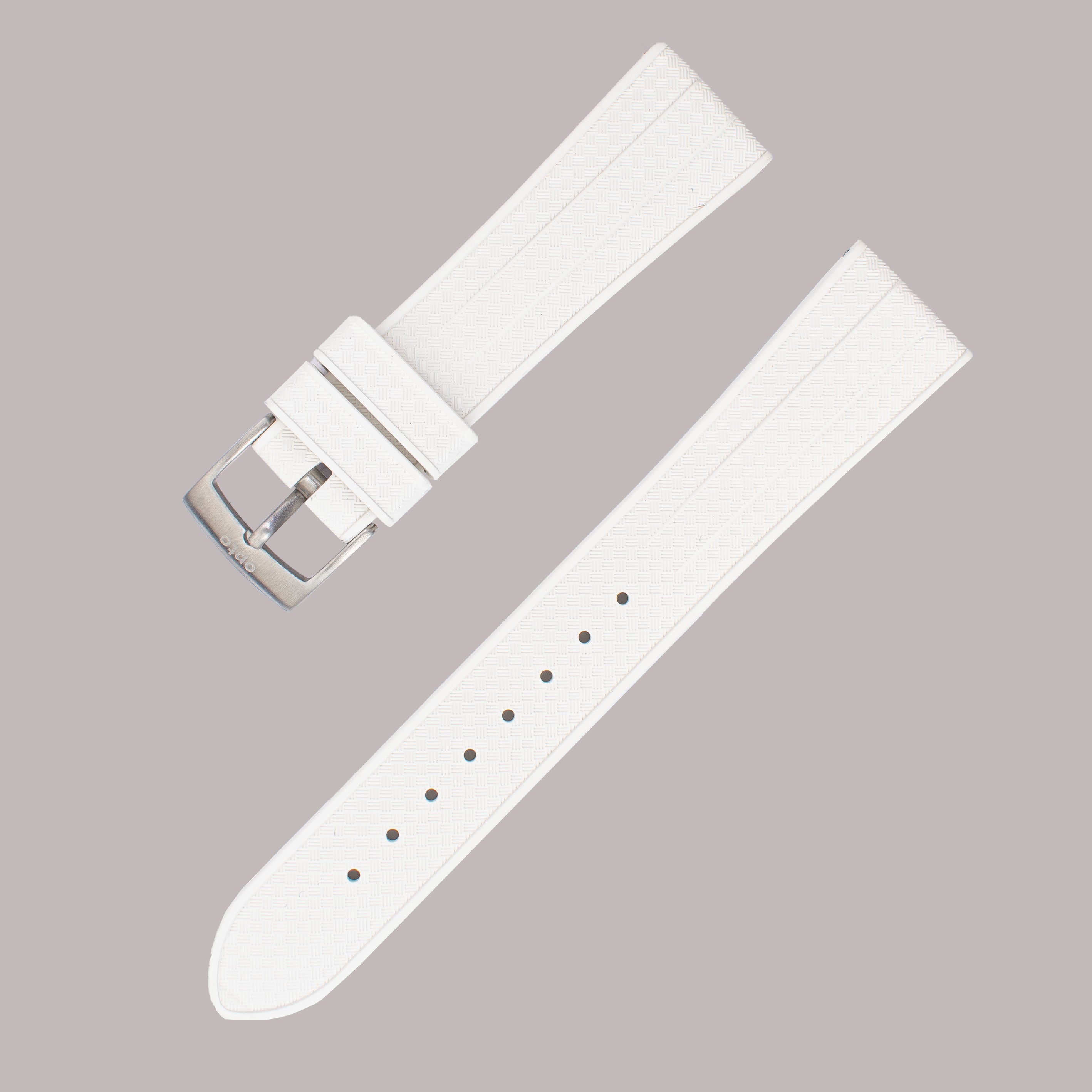 OWC FKM | RUBBER STRAP | WHITE