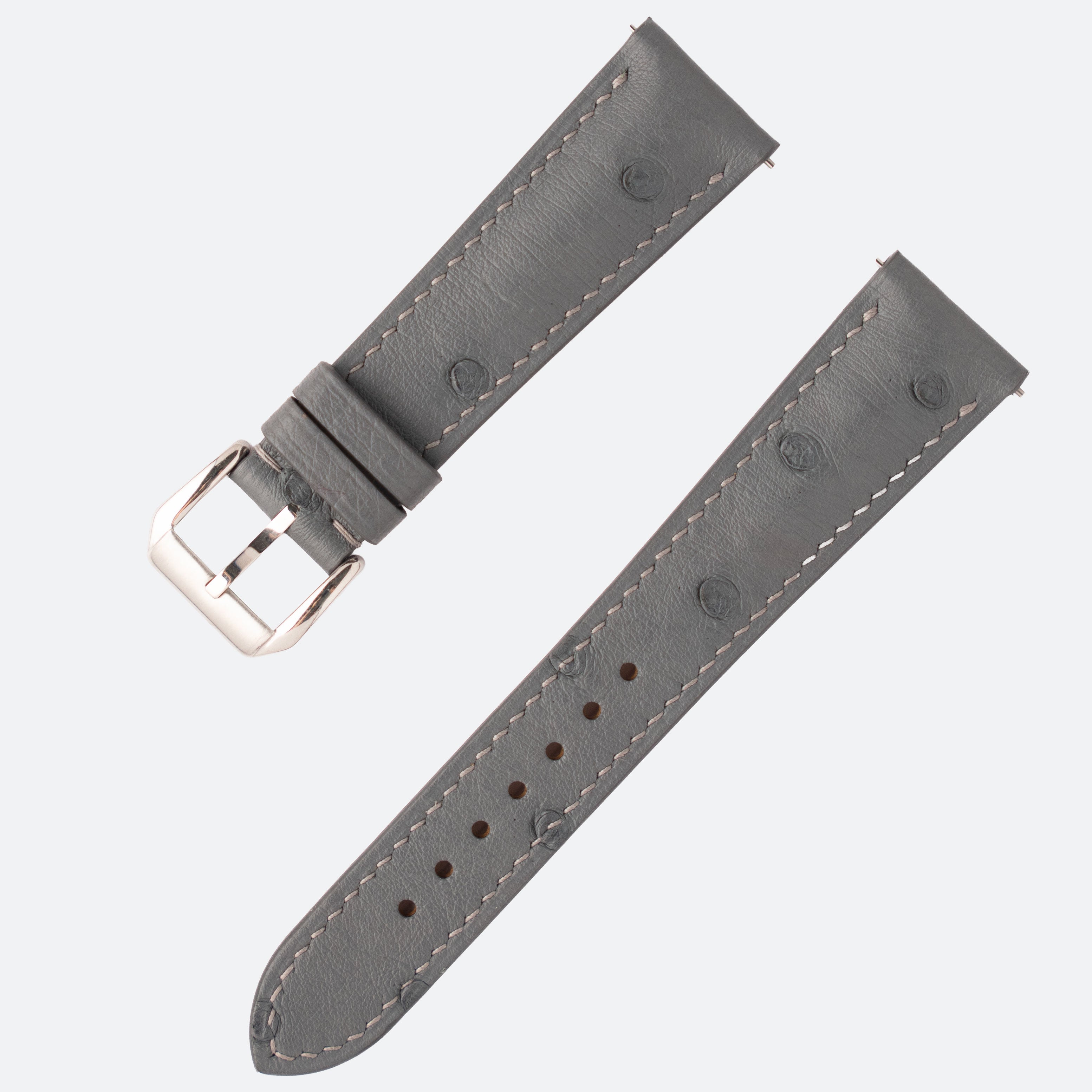 OSTRICH BELLY | GREY