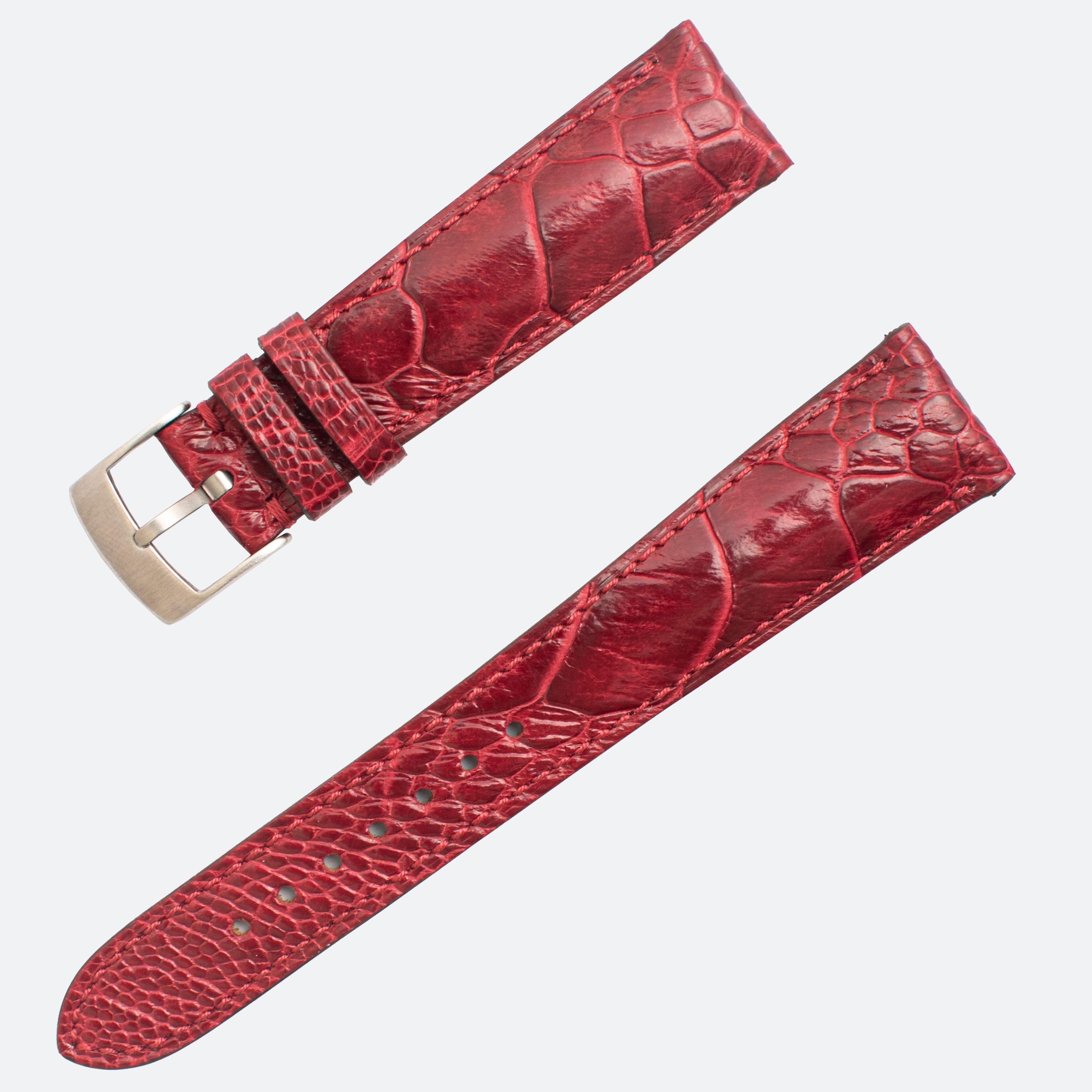 OSTRICH LEG | BURGUNDY