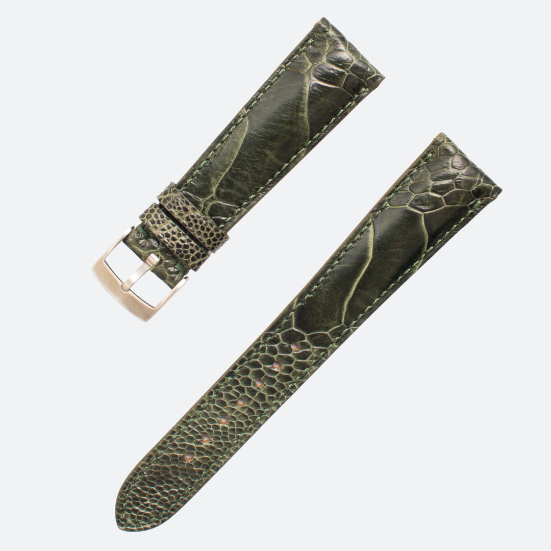 OSTRICH LEG | OLIVE GREEN | OPTO WATCH CO.
