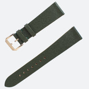 SAFFIANO STITCHLESS | DARK GREEN