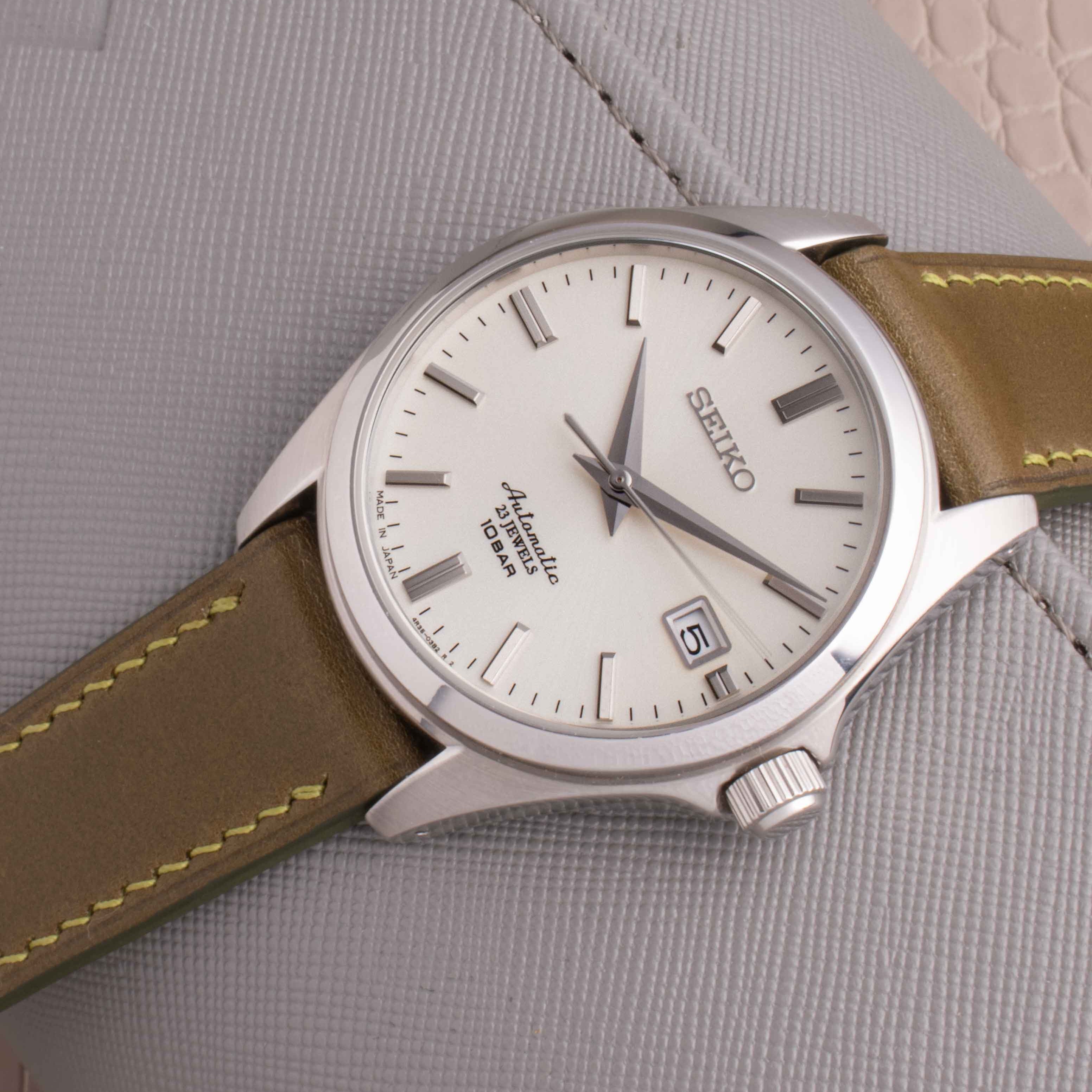 SHELL CORDOVAN SLIM | OLIVE GREEN