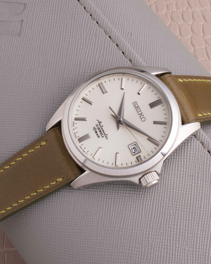 SHELL CORDOVAN SLIM | OLIVE GREEN