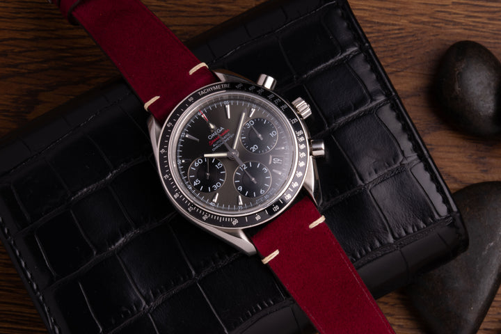 SUEDE | BURGUNDY | OPTO WATCH CO.