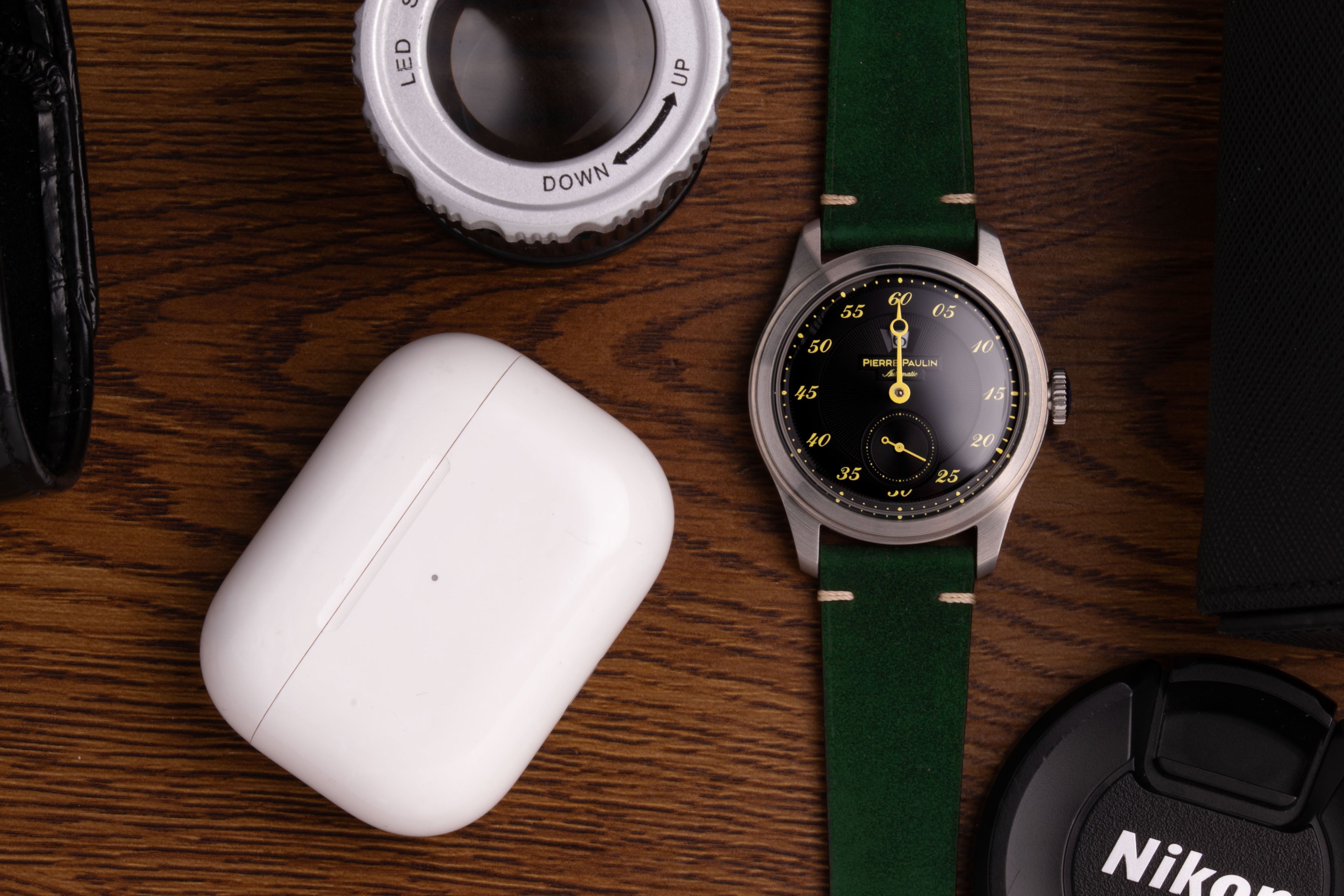 SUEDE | FORREST GREEN | OPTO WATCH CO.