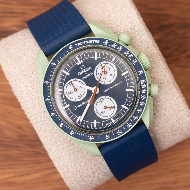 OWC CUSTOMIZABLE SIZE FKM STRAP | NAVY BLUE