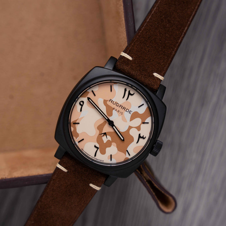 SUEDE | BROWN | OPTO WATCH CO.