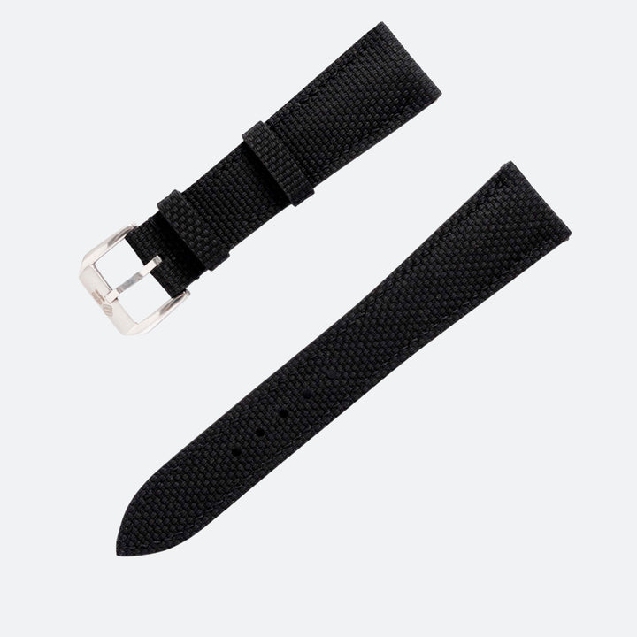 RUBBERISED SAILCLOTH STRAP | BLACK