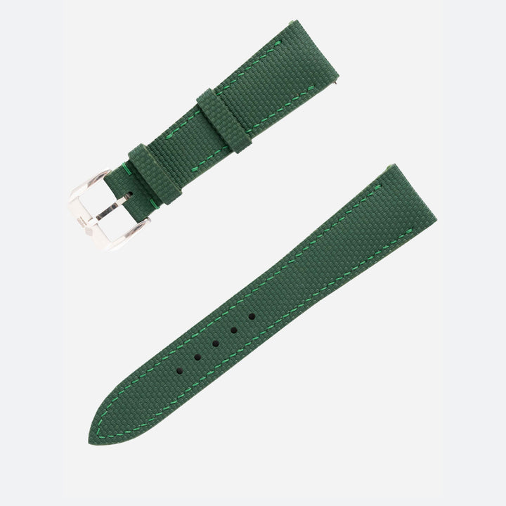 RUBBERISED SAILCLOTH STRAP | GREEN