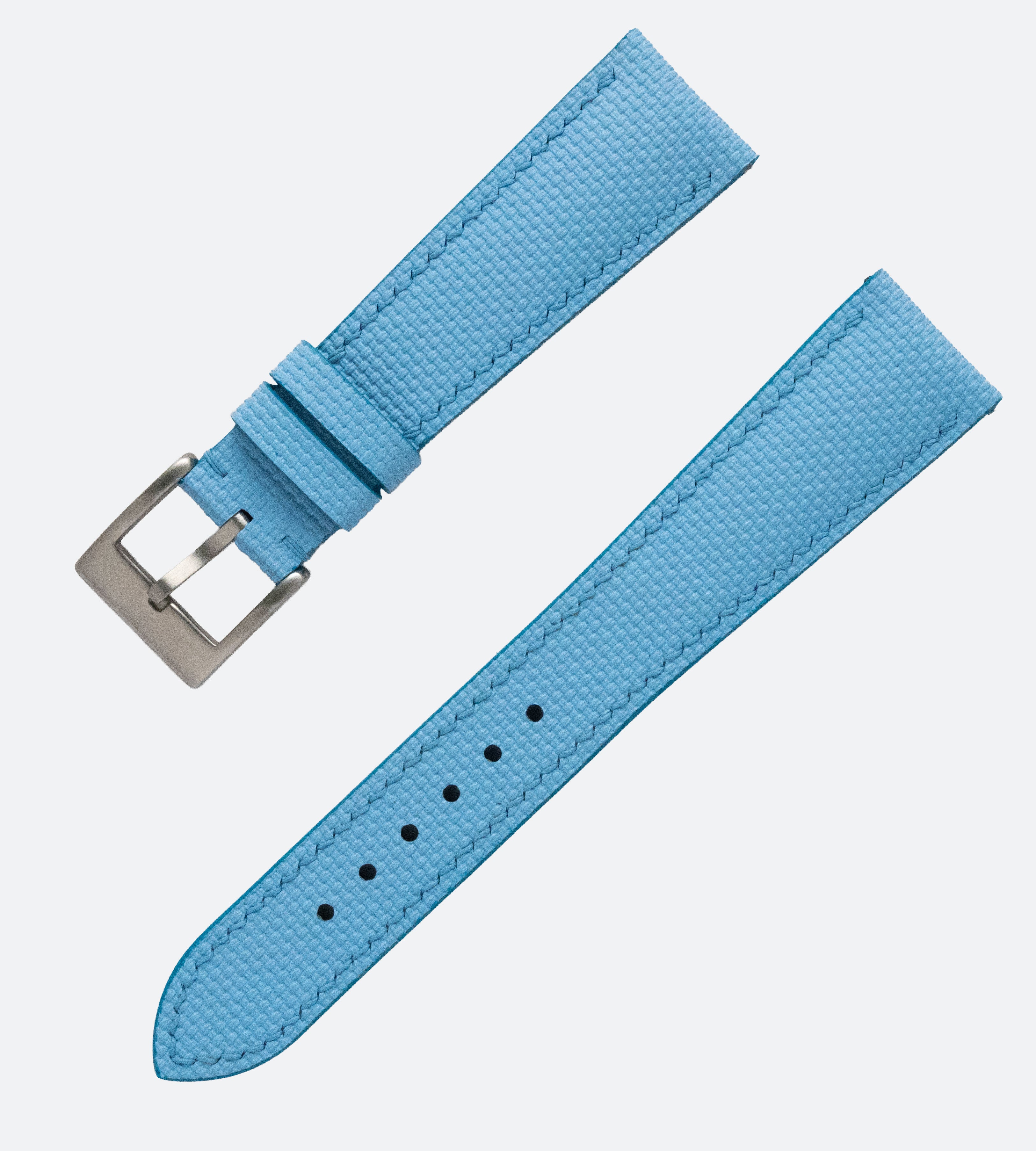RUBBERISED SAILCLOTH STRAP | LIGHT BLUE