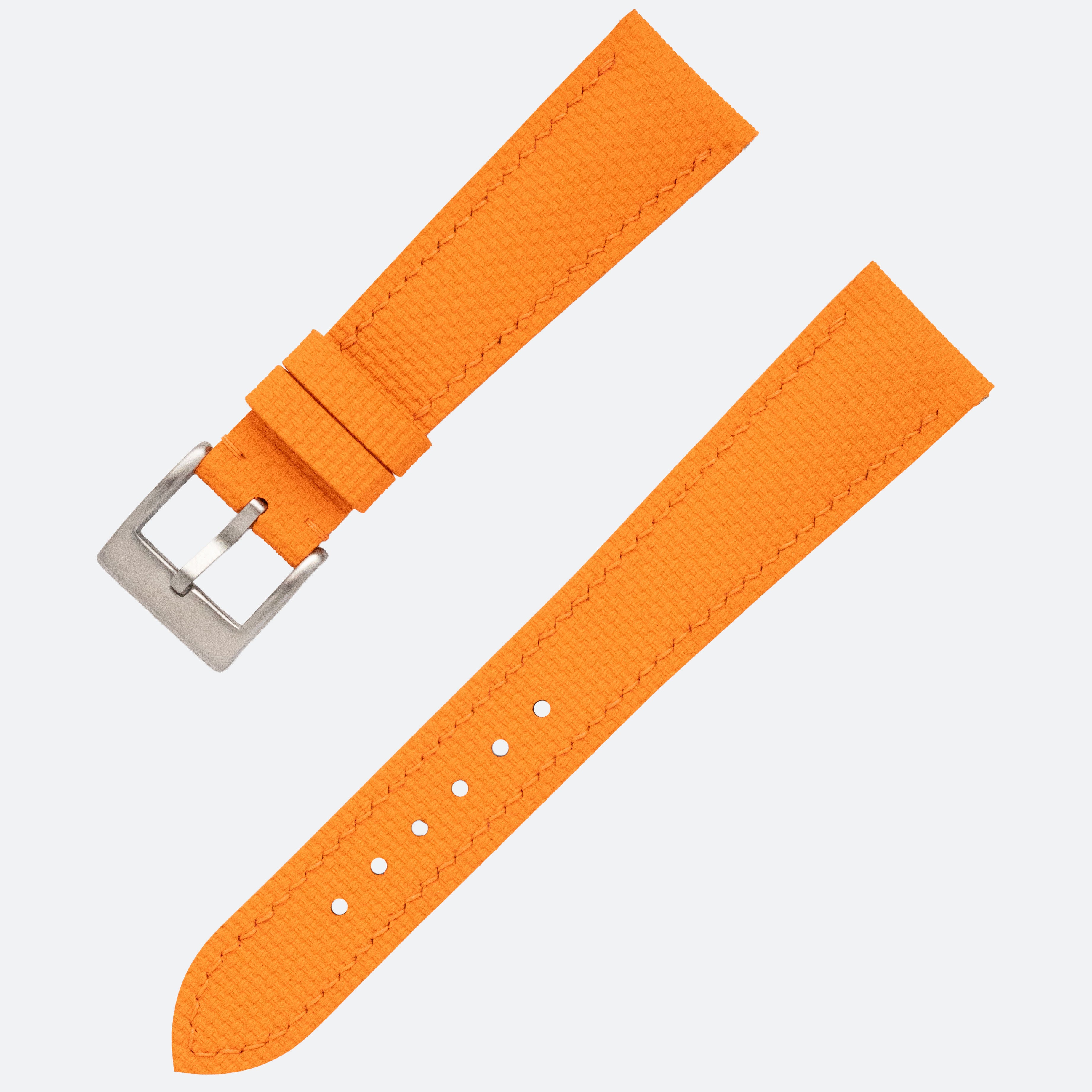RUBBERISED SAILCLOTH STRAP | ORANGE