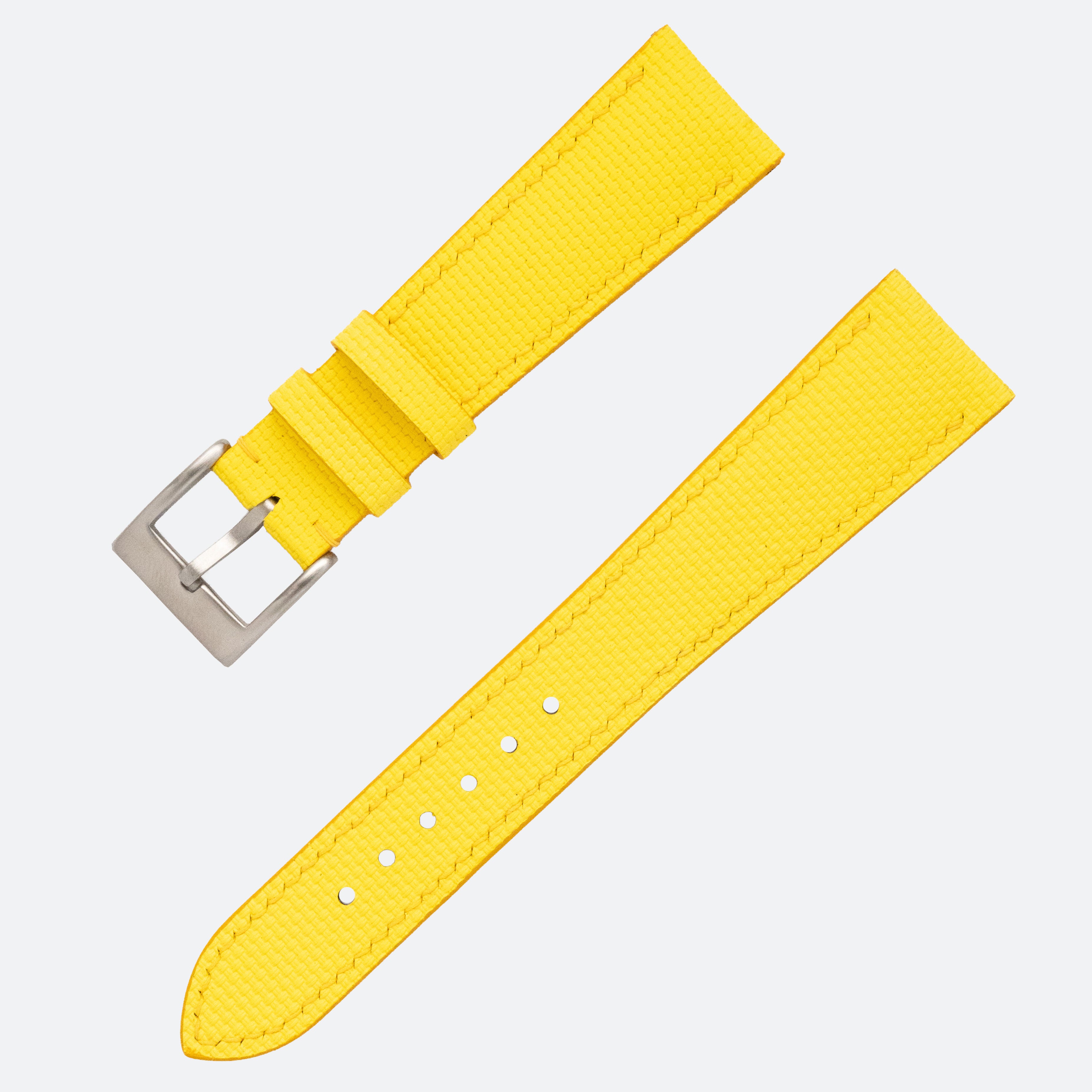 RUBBERISED SAILCLOTH STRAP | YELLOW