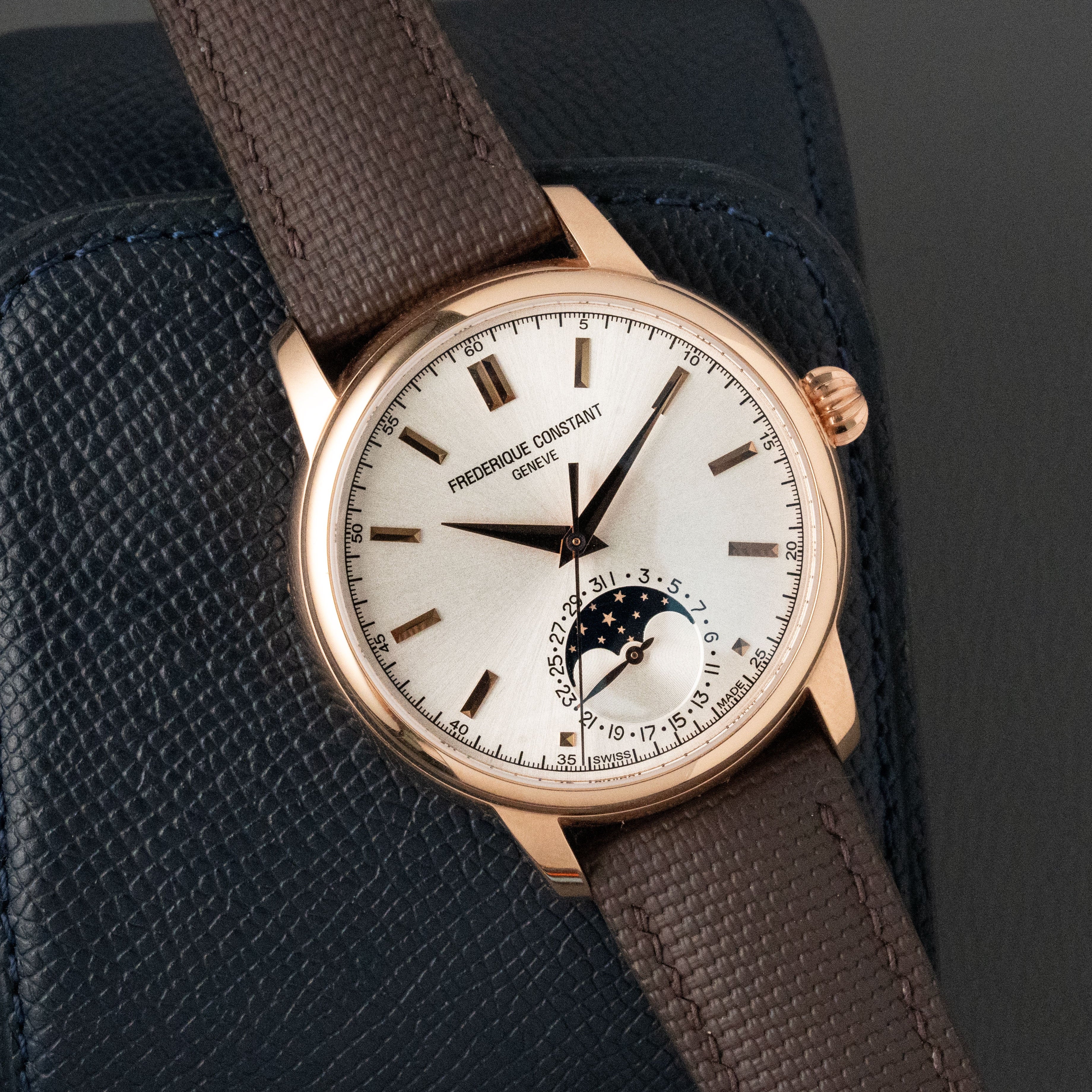 RUBBERISED SAILCLOTH STRAP | BROWN