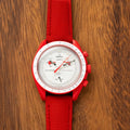 RUBBERISED SAILCLOTH STRAP | RED