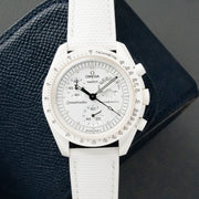 RUBBERISED SAILCLOTH STRAP | WHITE