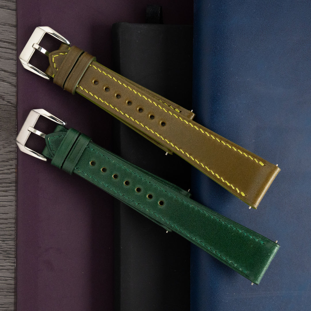 SHELL CORDOVAN SLIM | FORREST GREEN