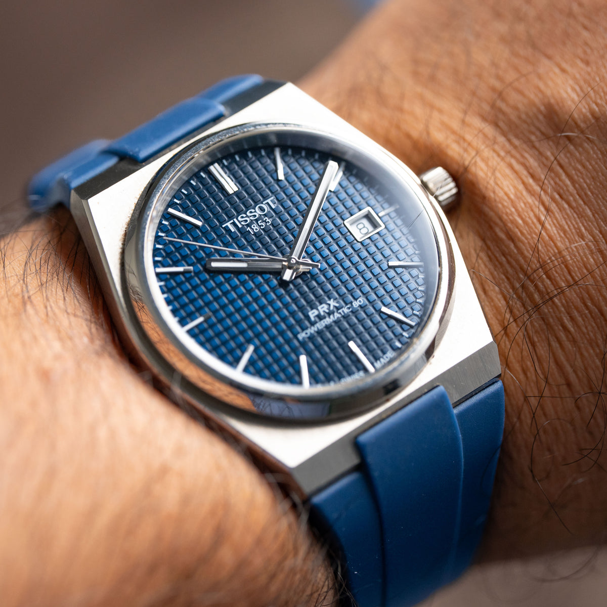 TISSOT PRX RUBBER STRAP