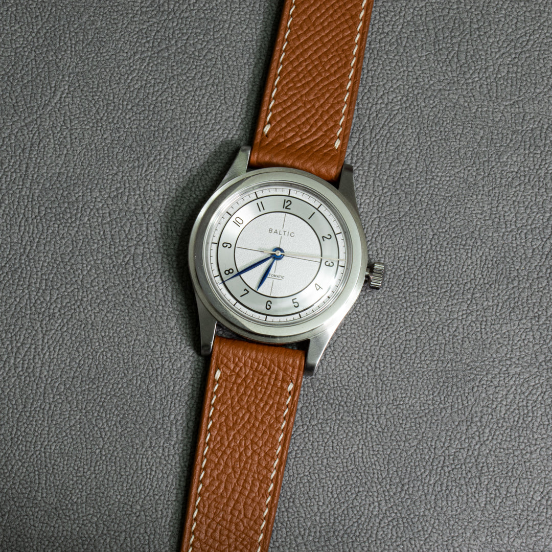 EPSOM | LIGHT BROWN LEATHER WATCH STRAP | OPTO WATCH CO
