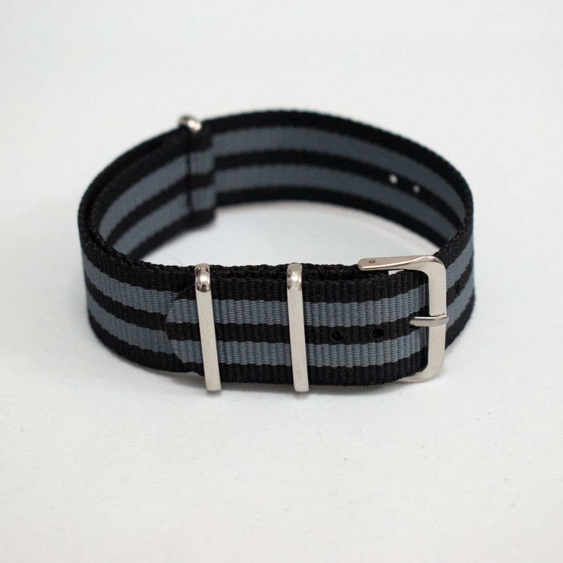 BLACK AND GREY | NATO WATCH STRAP | DUBAI_opto-watch-co.