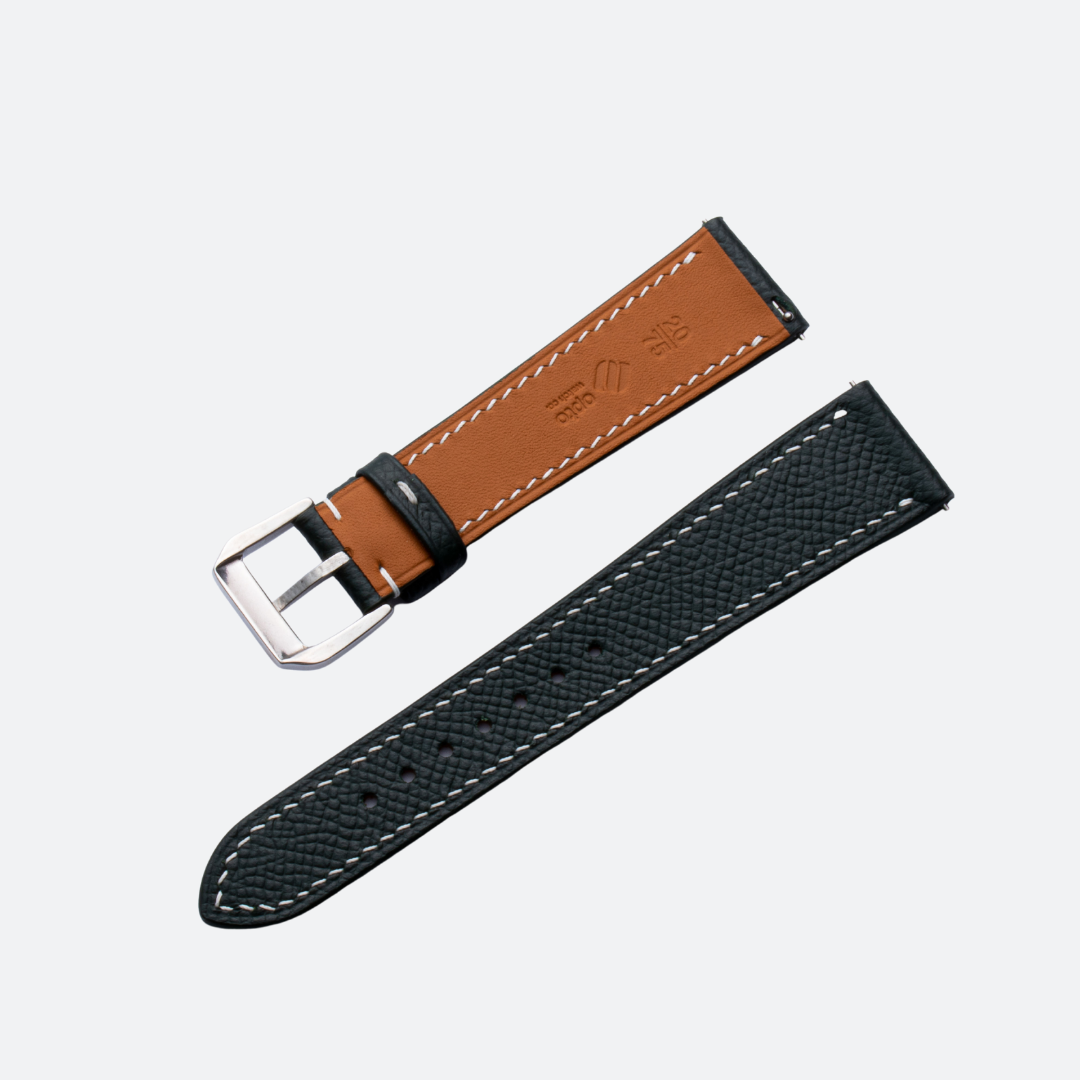 EPSOM | DEEP GREEN LEATHER WATCH STRAP | OPTO WATCH CO
