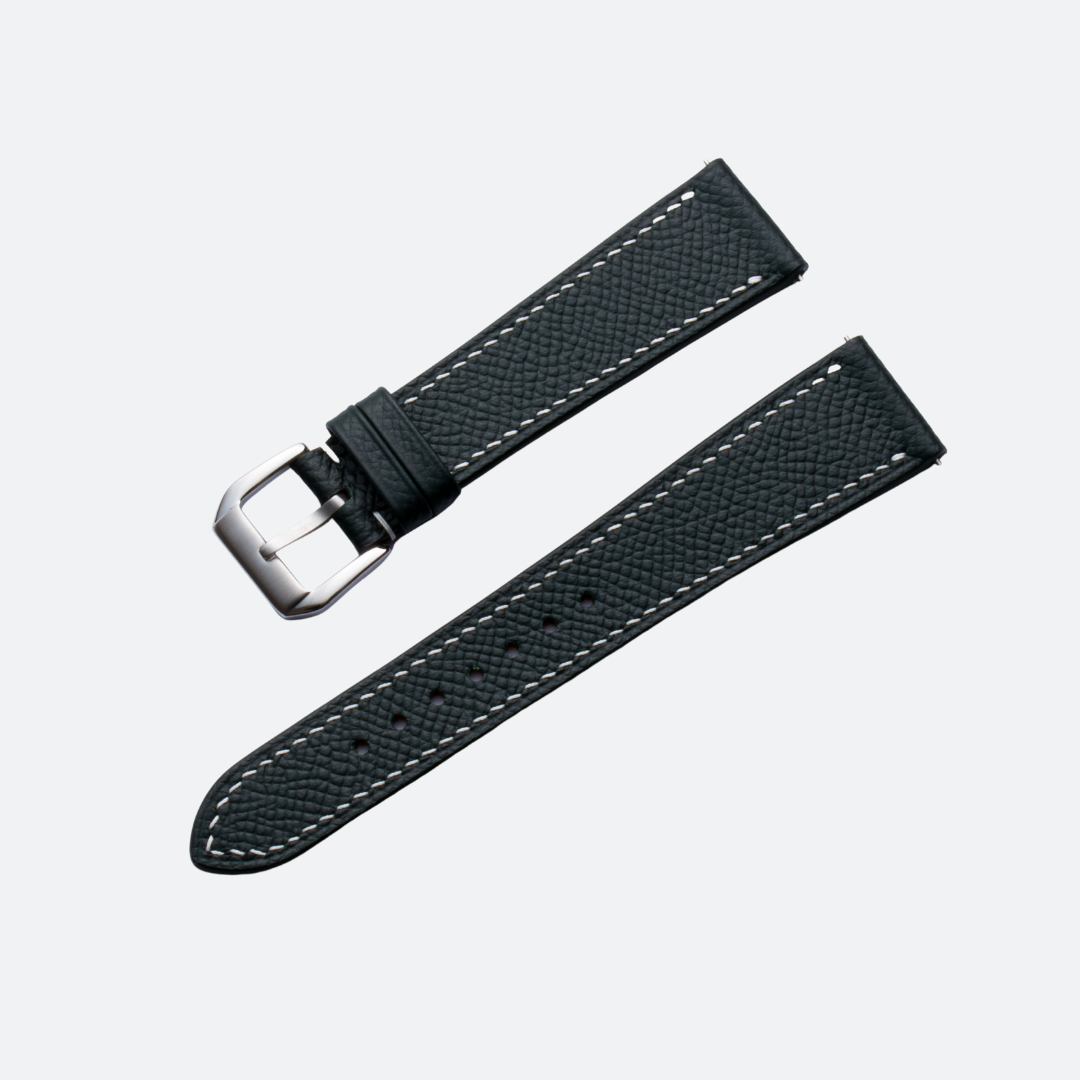 EPSOM | DEEP GREEN LEATHER WATCH STRAP | OPTO WATCH CO