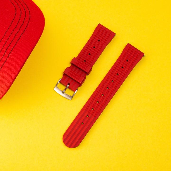 WAFFLE FKM | RED | OPTO WATCH CO