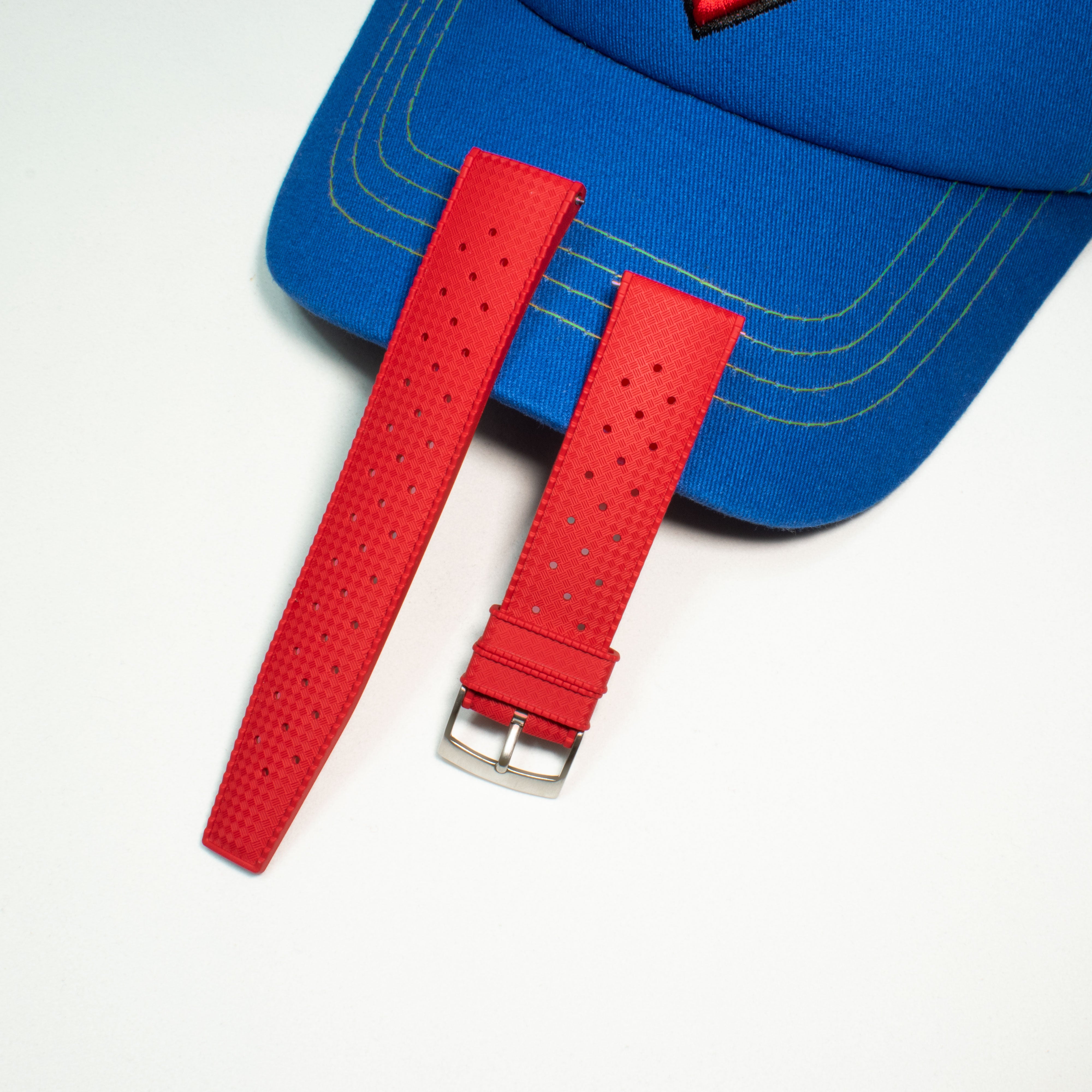 opto watch company, rubber watch strap, tropic straps