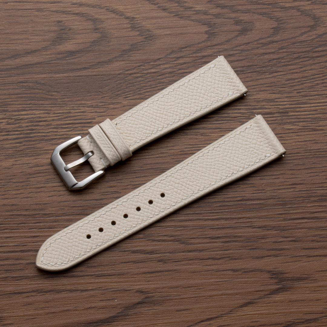 EPSOM | CREAM LEATHER WATCH STRAP | OPTO WATCH CO