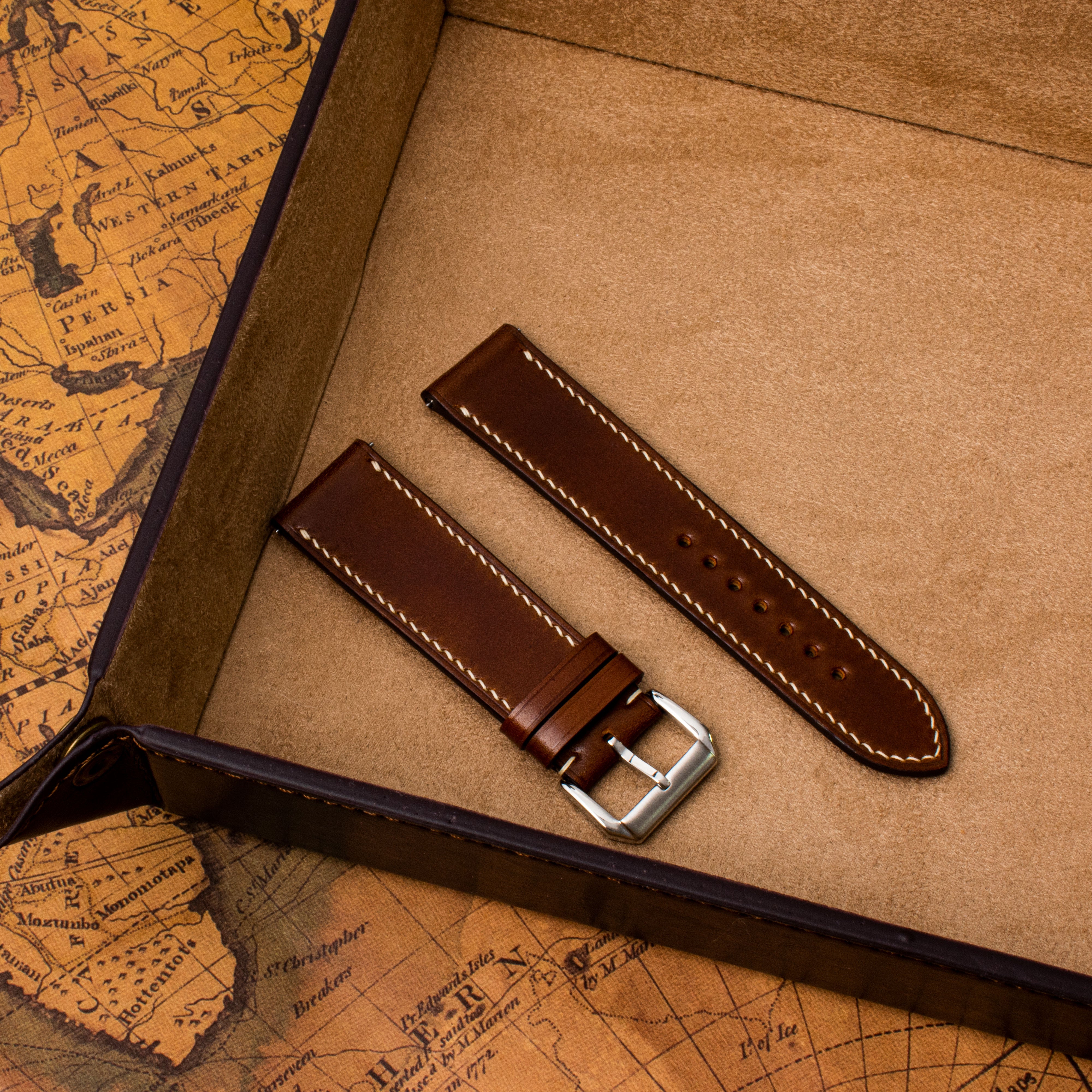 SHELL CORDOVAN | LIGHT BROWN | OPTO WATCH CO