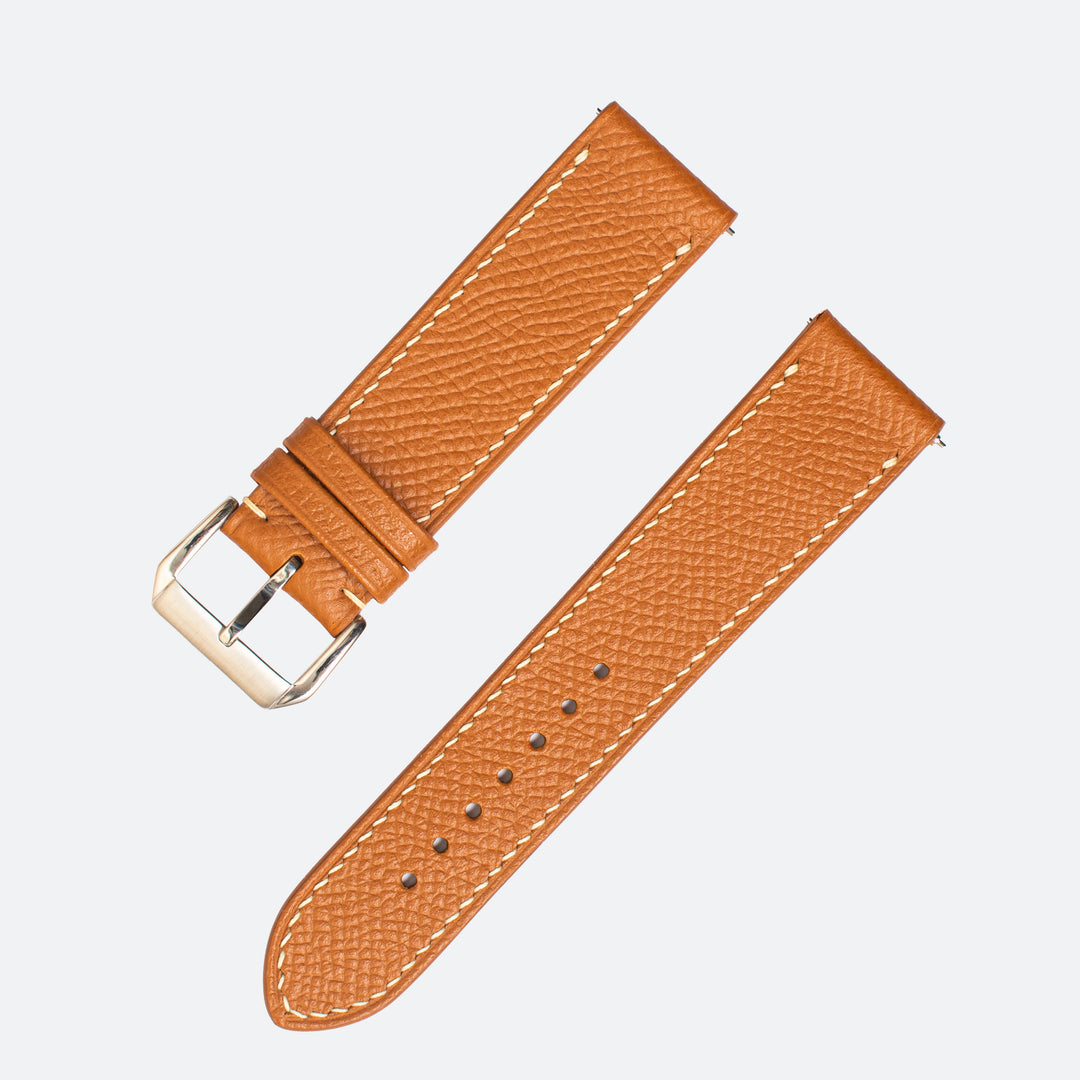 EPSOM | LIGHT BROWN LEATHER WATCH STRAP | OPTO WATCH CO